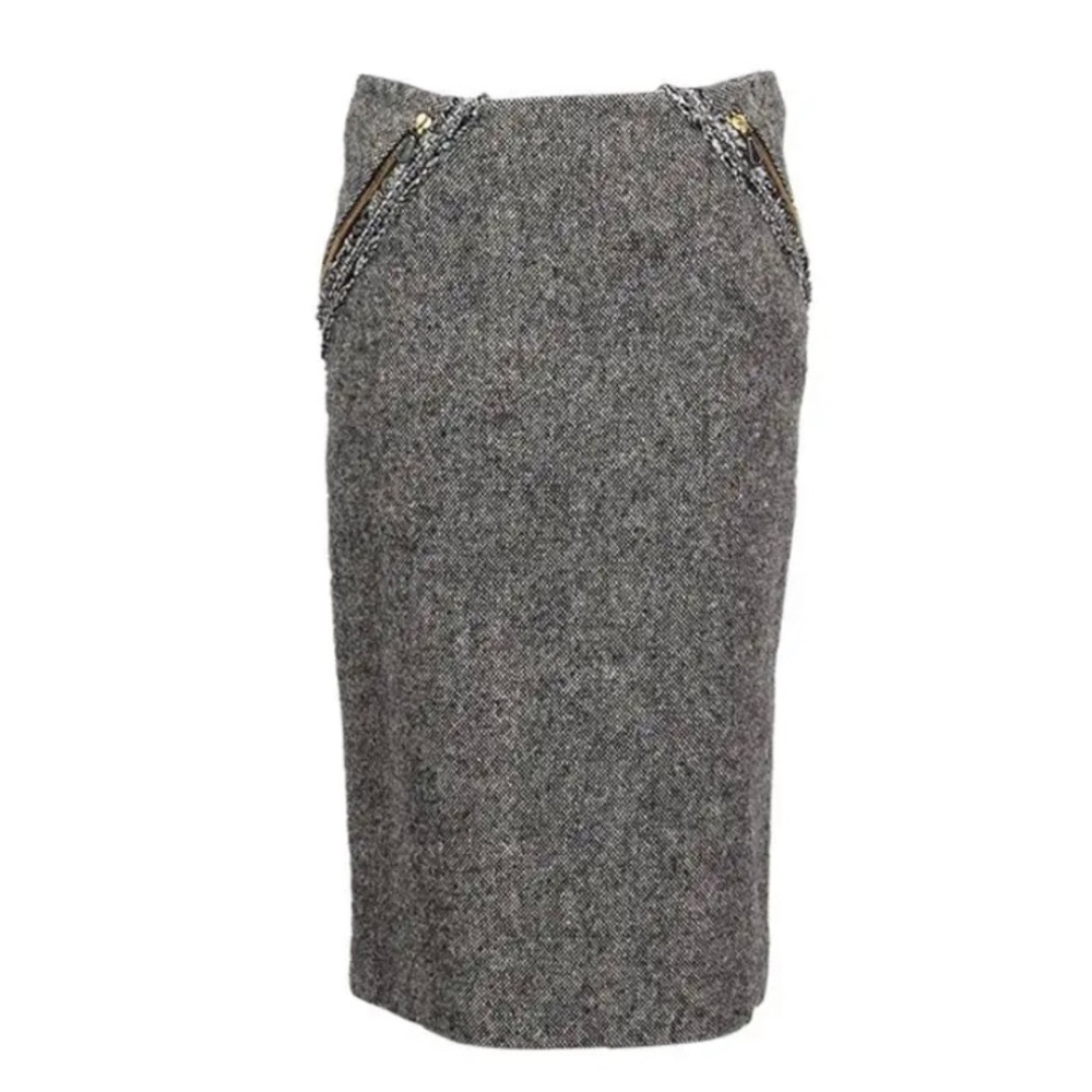 ALEXANDER MCQUEEN Skirt Wool Tweed
